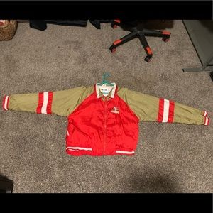 80s SanFransisco 49ers Winbreaker Size Large